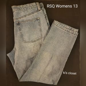 RSQ womens 13 or 31, light denim